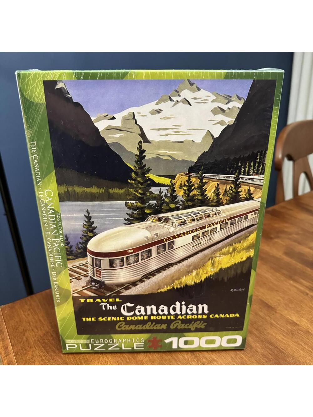 NEW - The Canadian Pacific - The Scenic Dome Route Puzzle - 1000 Pieces